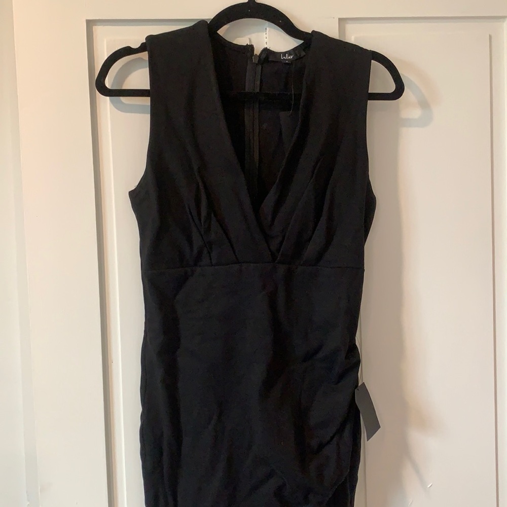 Lulus black cocktail dress size small